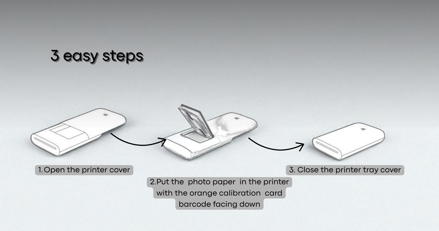 Mi Portable Photo Printer Paper x 20 Sheets(2X3-Inch)