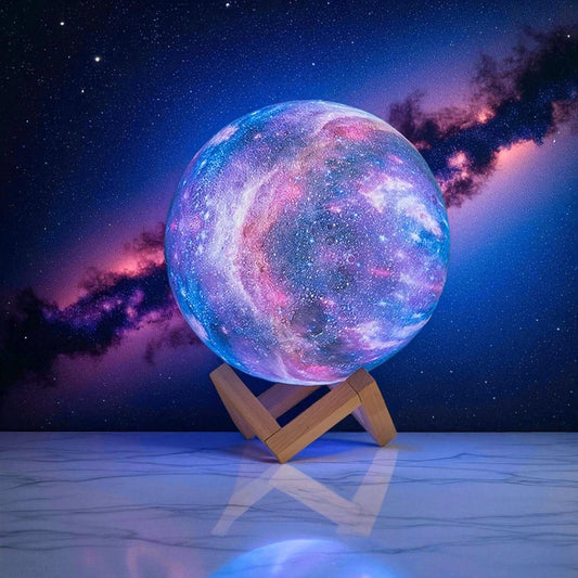 Moon Lamp Galaxy Lamp Upgraded Timing 7.1 Inch 16 Colors 3D Moonlight Galaxy Light,Moon Night Light for Adults,Kids Lamp Moon Gifts for Women Girls Boys Bedroom